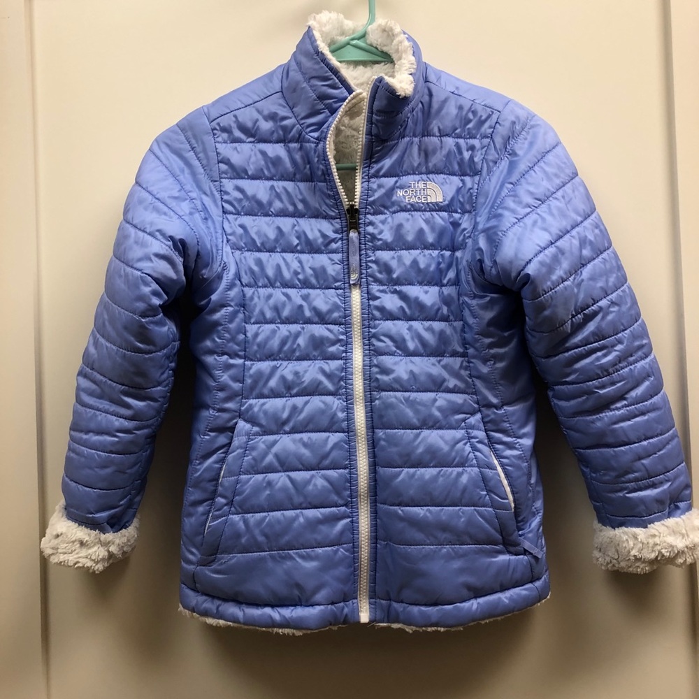 The North Face Mossbud coat jacket M 10/12 purple
